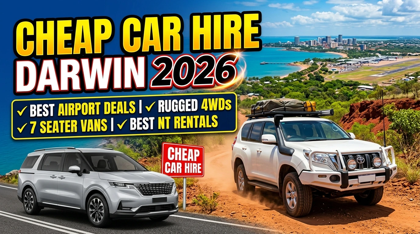 Cheap Car Hire Darwin 2026: Best Airport, 4WD & 7 Seater Car Rentals In ...