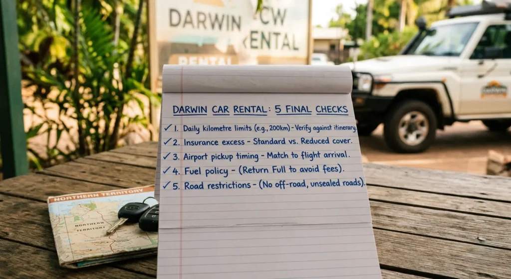 4WD rental Darwin Australia
