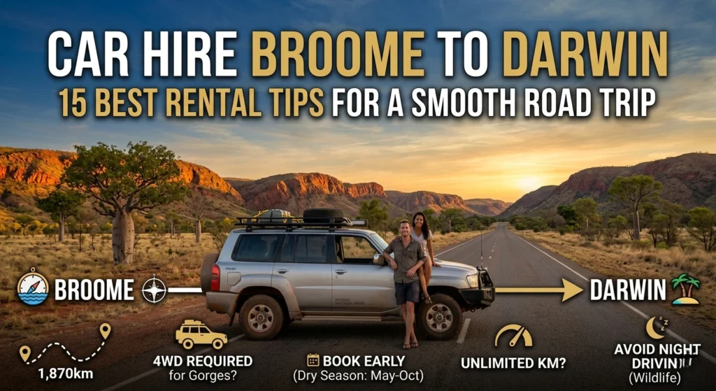 Car Hire Broome to Darwin